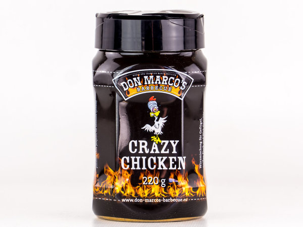 DON MARCO'S BARBECUE RUB - CRAZY CHICKEN - 220g