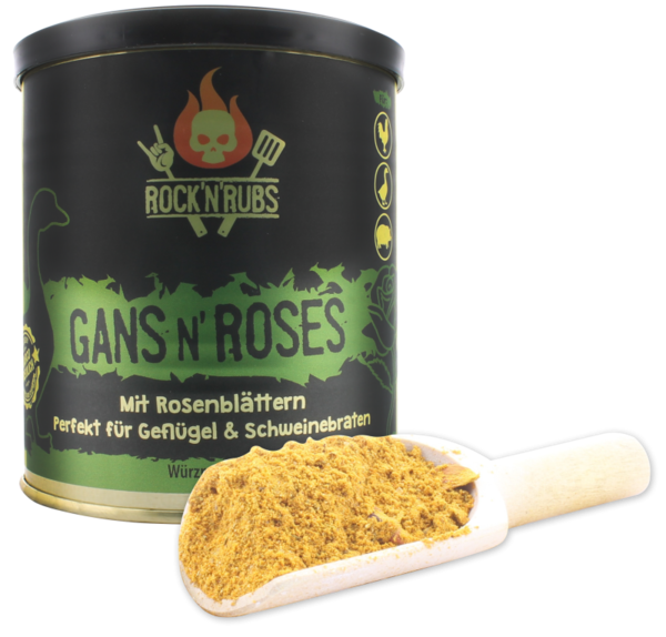 ROCK 'N' RUBS - GANS N' ROSES - 140g